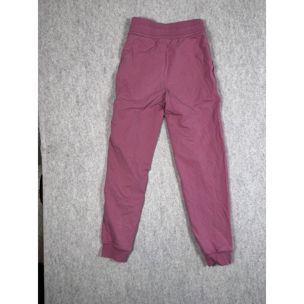 121. Lululemon Scuba High Rise Jogger Cotton Blend Sweatpants Size 0 - Picture 3 of 4